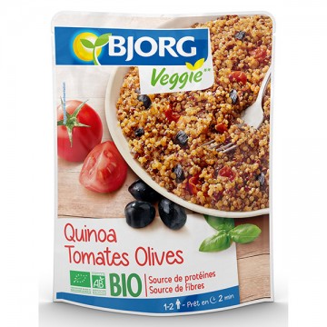 Quinoa Tomates Olives Bio