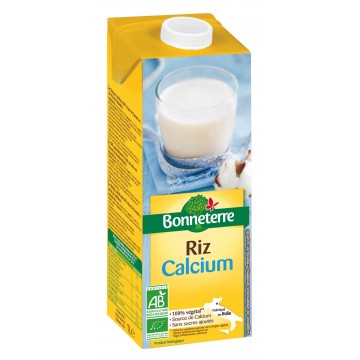 Boisson riz calcium