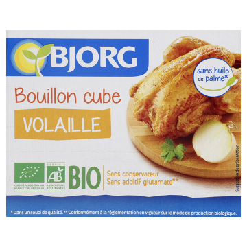 Bouillon Cube Volaille Bio