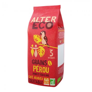 Café en Grains - Pérou Pur Arabica bio - 500g