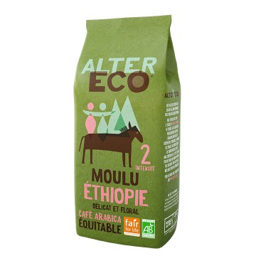 Café Moulu - Ethiopie Pur Arabica bio - 260g