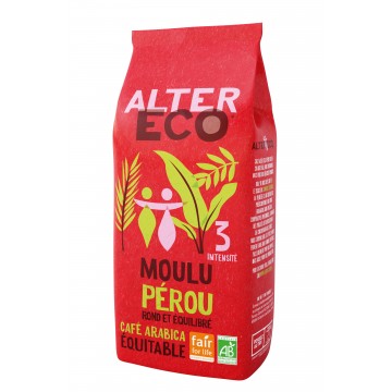 Café Moulu - Pérou Pur Arabica bio - 260g
