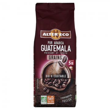 Café en Grains - Guatemala Pur Arabica bio - 500g